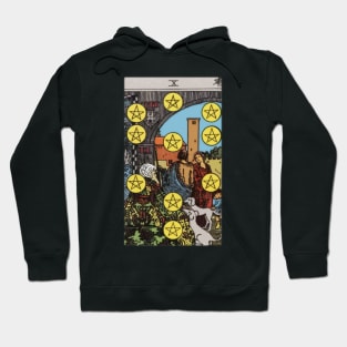 Tarot Card = Ten of Pentacles Hoodie